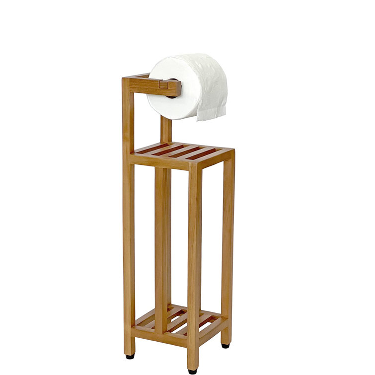 QIANXI Free Standing Toilet Paper Holder Wayfair